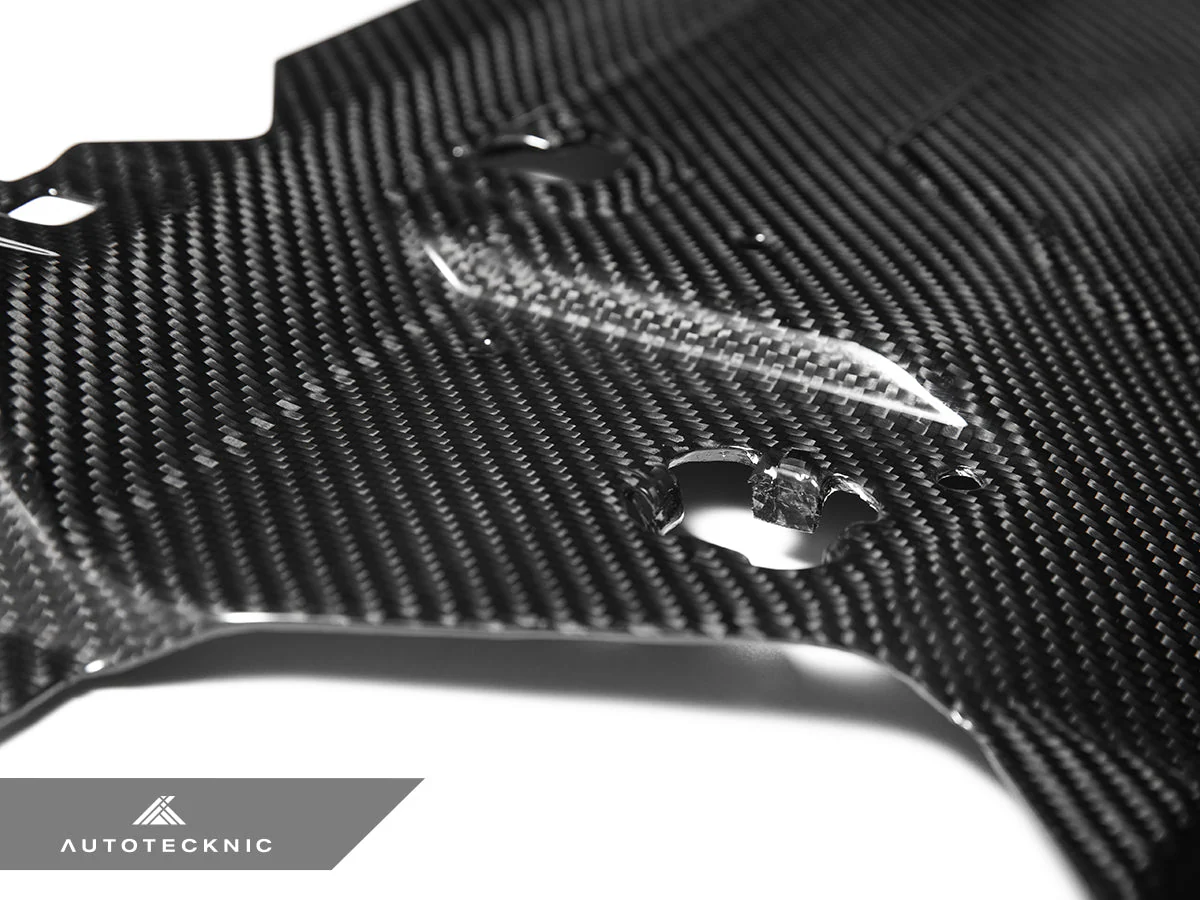 AutoTecknic Dry Carbon Fiber Cooling Shroud - F97 X3M | F98 X4M - Image 3