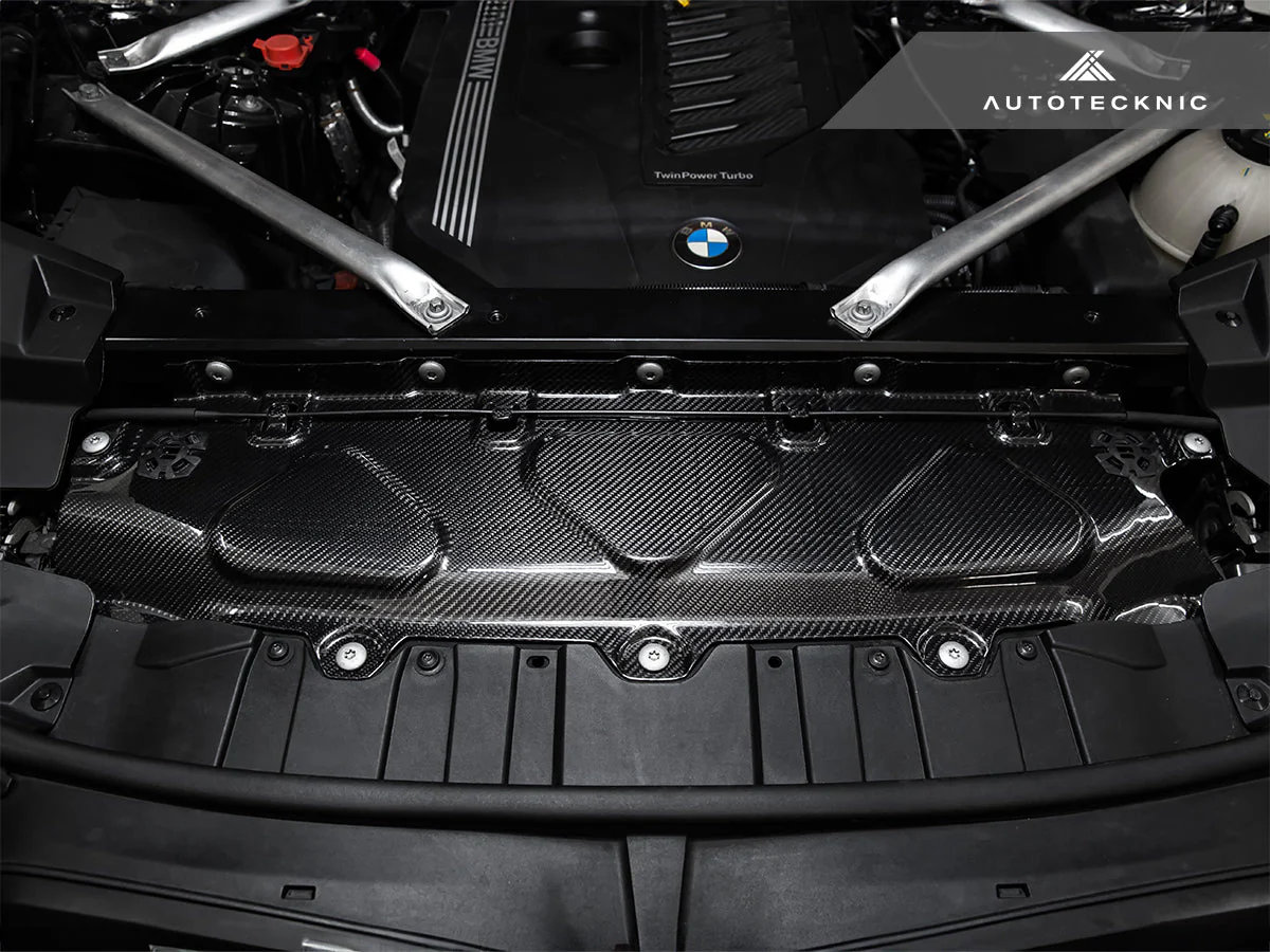 AutoTecknic Dry Carbon Fiber Cooling Shroud - G05 X5 | G06 X6 | G07 X7 - Image 2