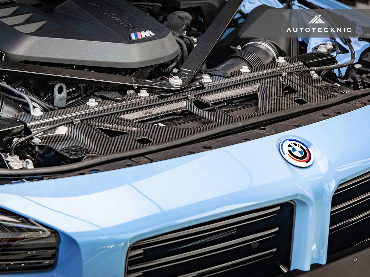 AutoTecknic Dry Carbon Fiber Cooling Shroud - G87 M2 - Image 8