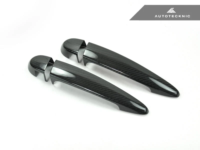 AutoTecknic Dry Carbon Fiber Door Handle Trims - F30/ F31/ F34 3-Series - Image 2