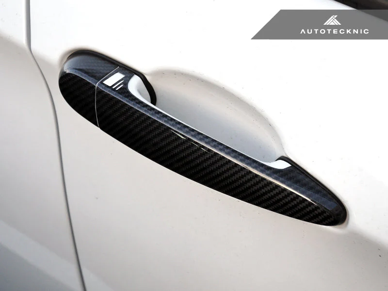 AutoTecknic Dry Carbon Fiber Door Handle Trims - F80 M3 | F82/ F83 M4 - Image 4