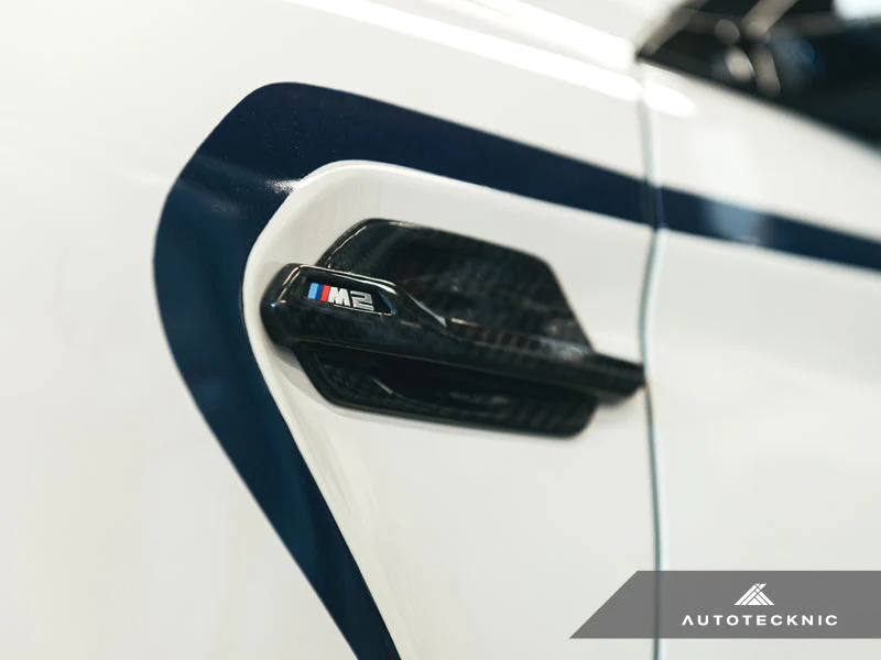 AutoTecknic Dry Carbon Fiber Fender Trims - F87 M2 - Image 2