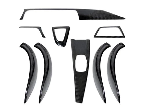AutoTecknic Dry Carbon Fiber Interior Trim - F30 3-Series Sedan | F34 3-Series GT | F36 4-Series GC