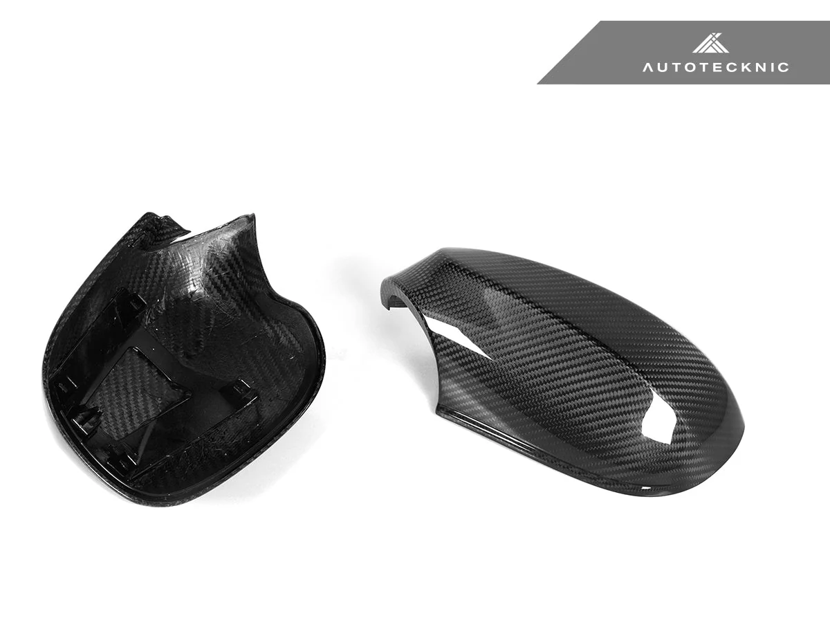 AutoTecknic Dry Carbon Fiber Mirror Cap Set - E82 1-Series LCI - Image 3