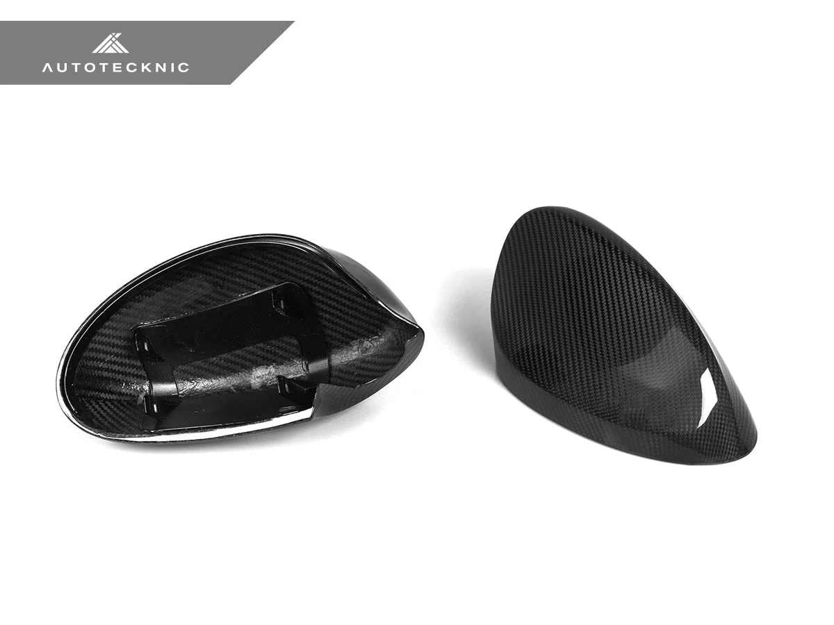 AutoTecknic Dry Carbon Fiber Mirror Cap Set - E92 3-Series Coupe Pre-LCI - Image 4