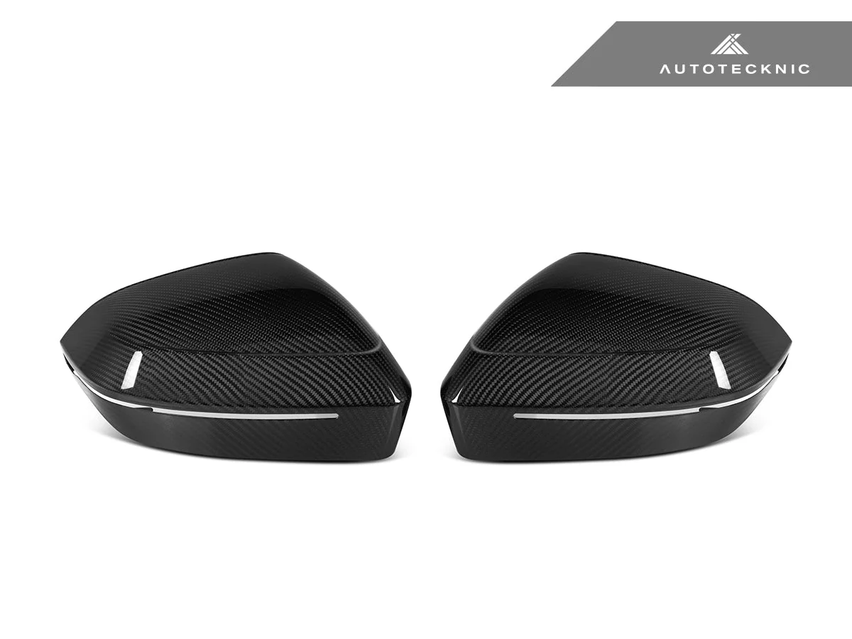 AutoTecknic Dry Carbon Fiber Mirror Cap Set - G60 5-Series | G70 7-Series - Image 9