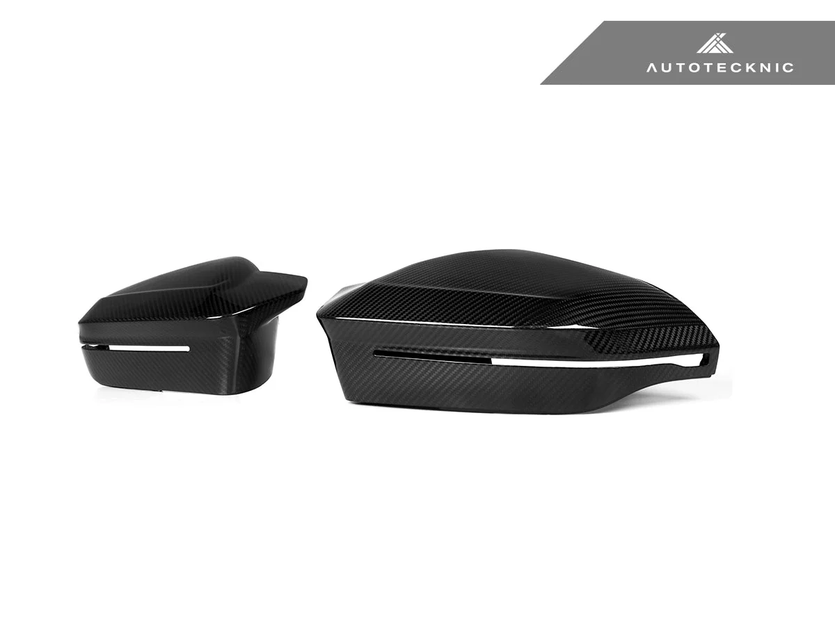 AutoTecknic Dry Carbon Fiber Mirror Cap Set - G90/ G99 M5 - Image 6