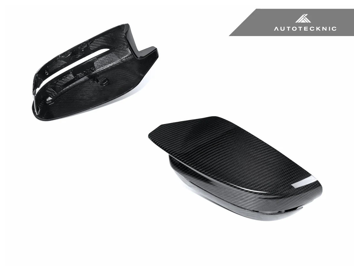 AutoTecknic Dry Carbon Fiber Mirror Covers - G20 M340I LCI | G22 M440I LCI - Image 4