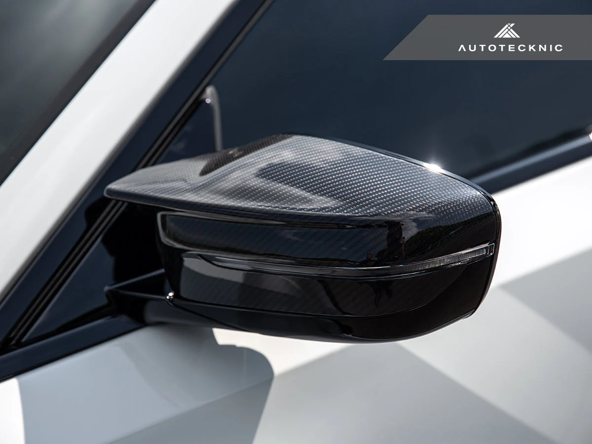 AutoTecknic Dry Carbon Fiber Mirror Covers - G87 M2 - Image 2