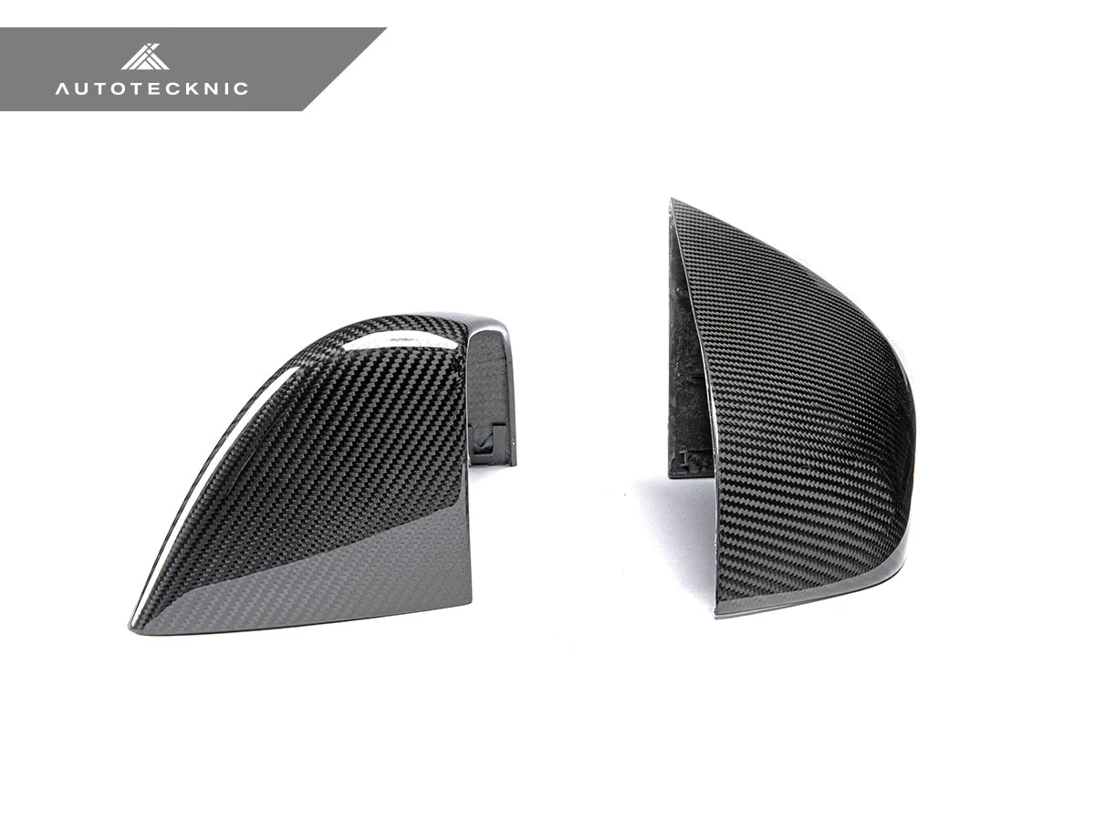 AutoTecknic Dry Carbon Fiber Mirror Covers - Tesla Model Y - Image 9