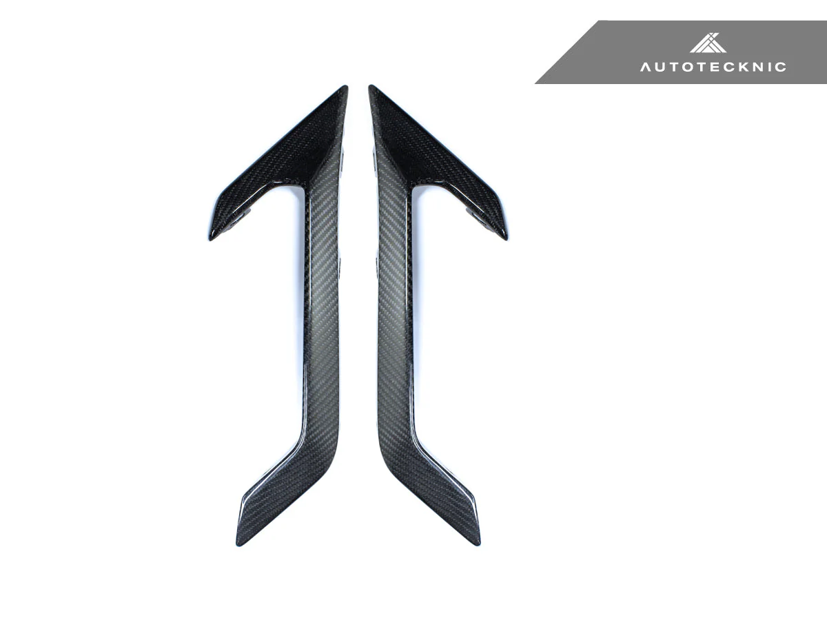 AutoTecknic Dry Carbon Fiber Side Vent Set - F96 X6M - Image 3