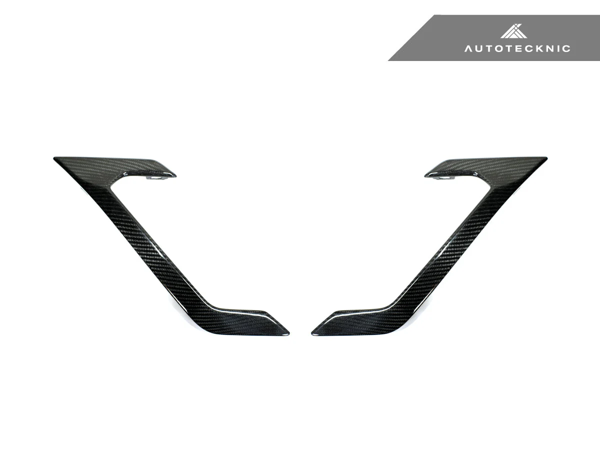 AutoTecknic Dry Carbon Fiber Side Vent Set - F96 X6M - Image 4