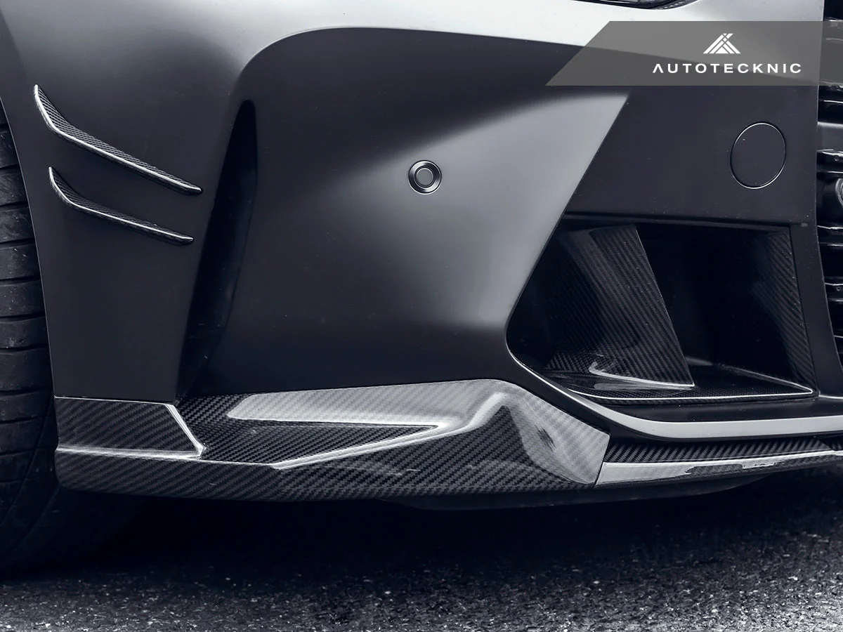 AutoTecknic Dry Carbon Front Bumper Lower Vent Set - G80 M3 | G82/ G83 M4 - Image 2
