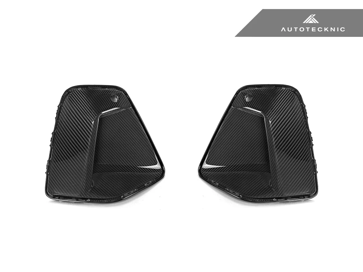 AutoTecknic Dry Carbon Front Bumper Trim Set - G60 5-Series - Image 5