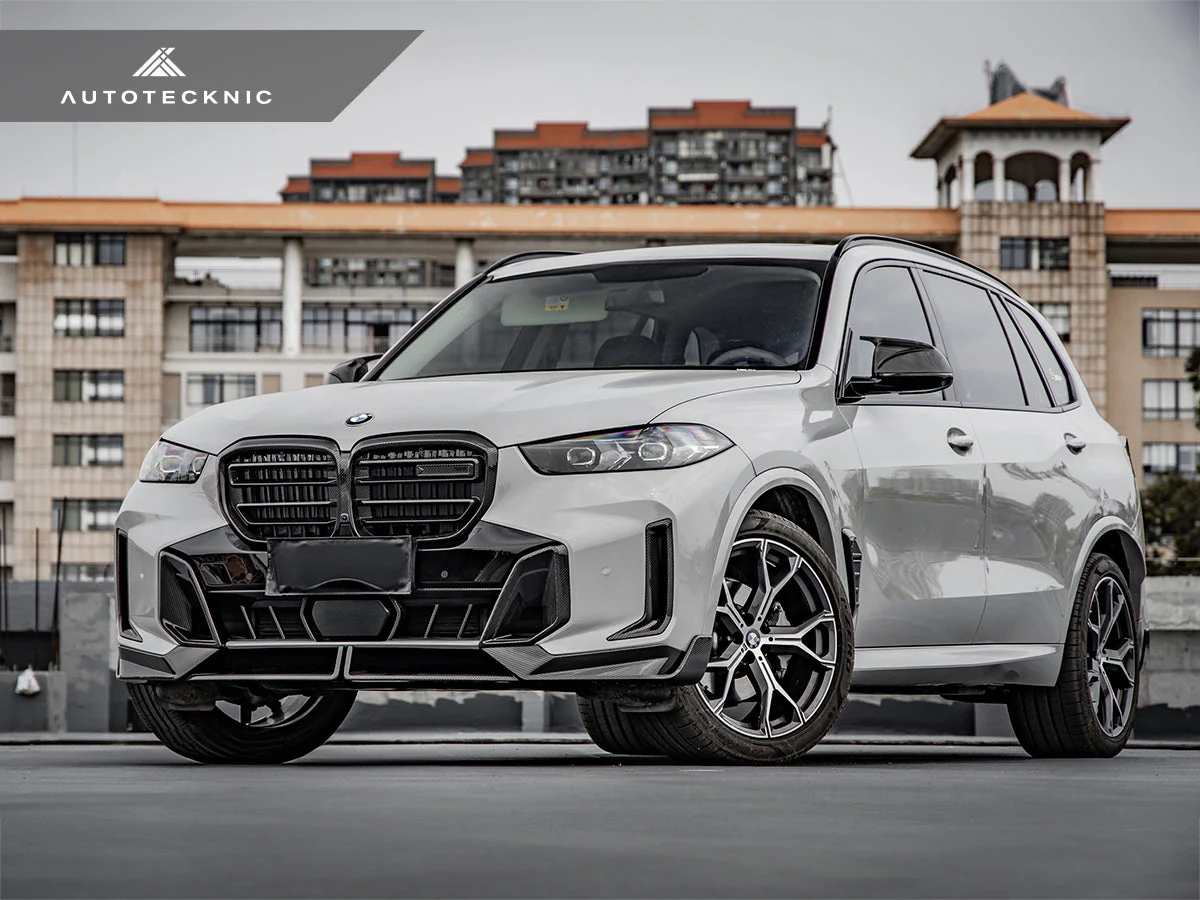 AutoTecknic Dry Carbon Front Lip Set - G05 X5 M-Sport LCI - Image 2