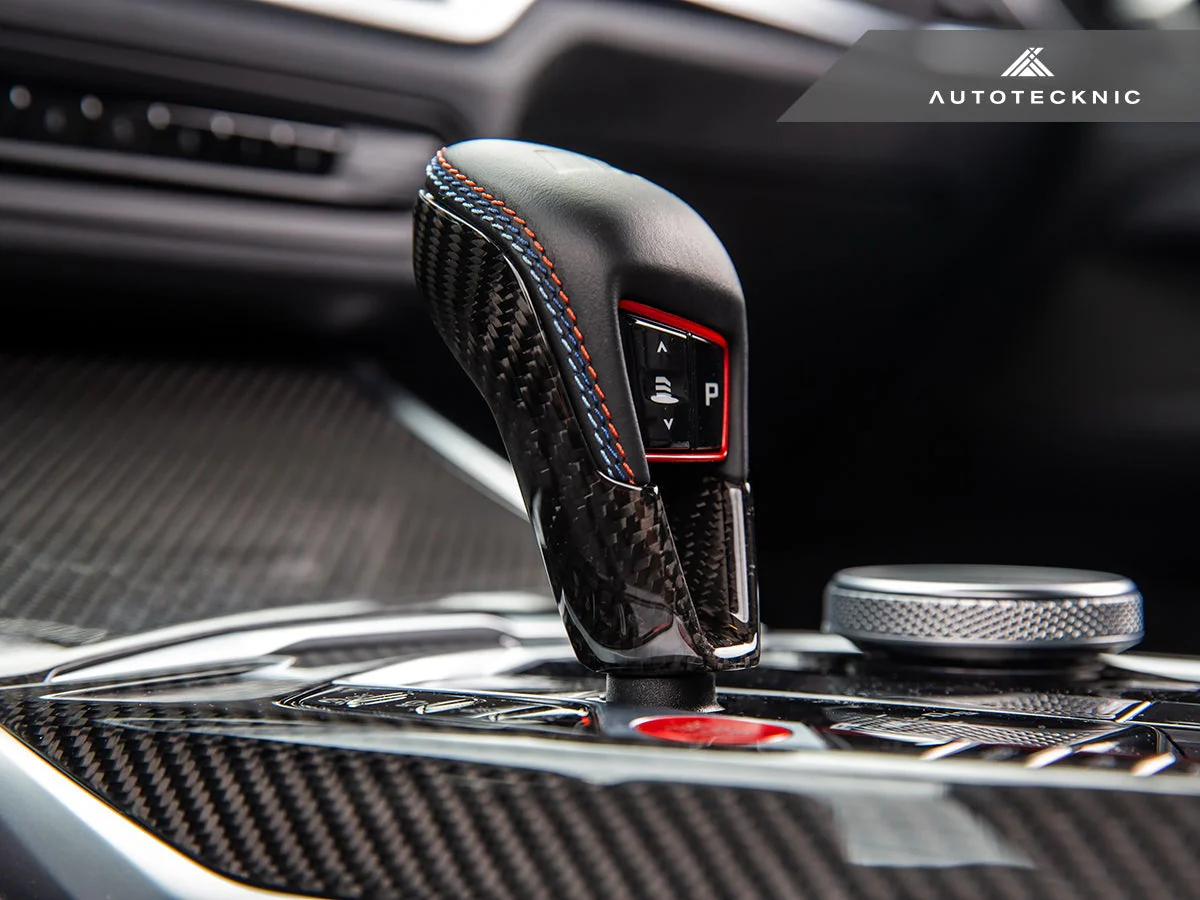 AutoTecknic Dry Carbon Gear Selector Cover - F97 X3M | F98 X4M LCI - Image 2
