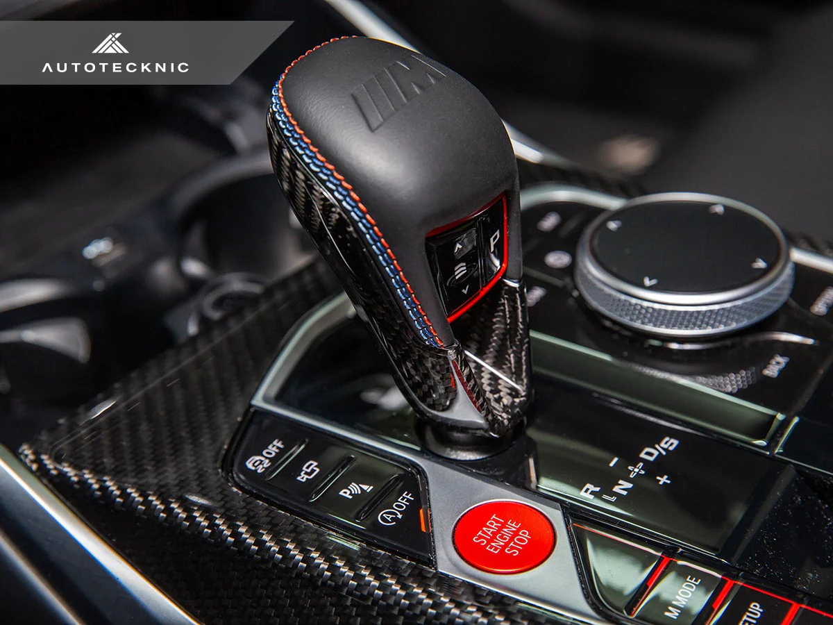 AutoTecknic Dry Carbon Gear Selector Cover - F97 X3M | F98 X4M LCI - Image 9