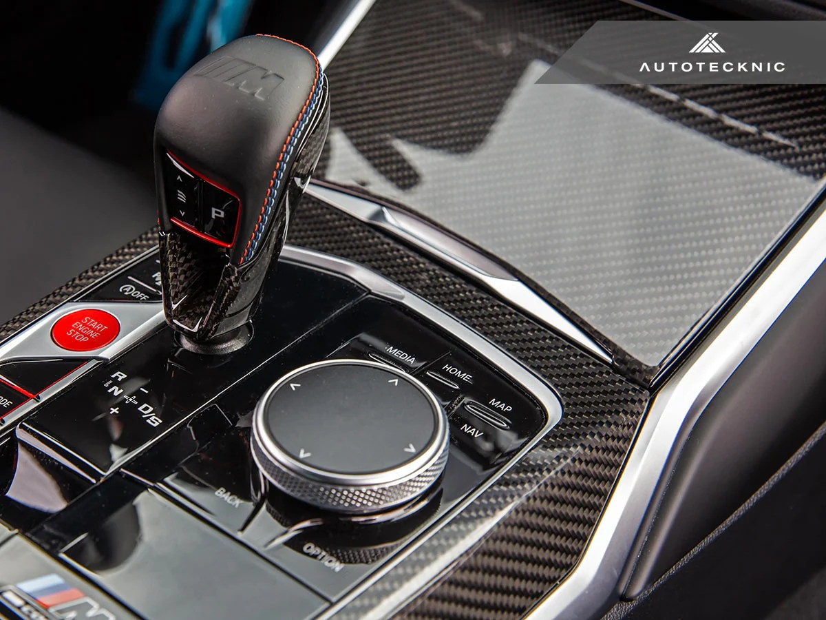 AutoTecknic Dry Carbon Gear Selector Cover - G09 XM - Image 5