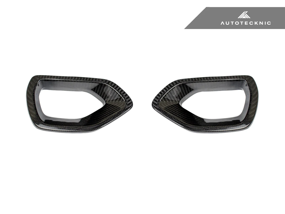 AutoTecknic Dry Carbon Grille Snorkel Set - Dodge Charger SRT Scat Pack 2015-2021 - Image 2