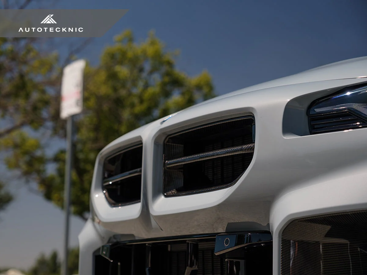 AutoTecknic Dry Carbon Motorsport Front Grille - G87 M2 - Image 8