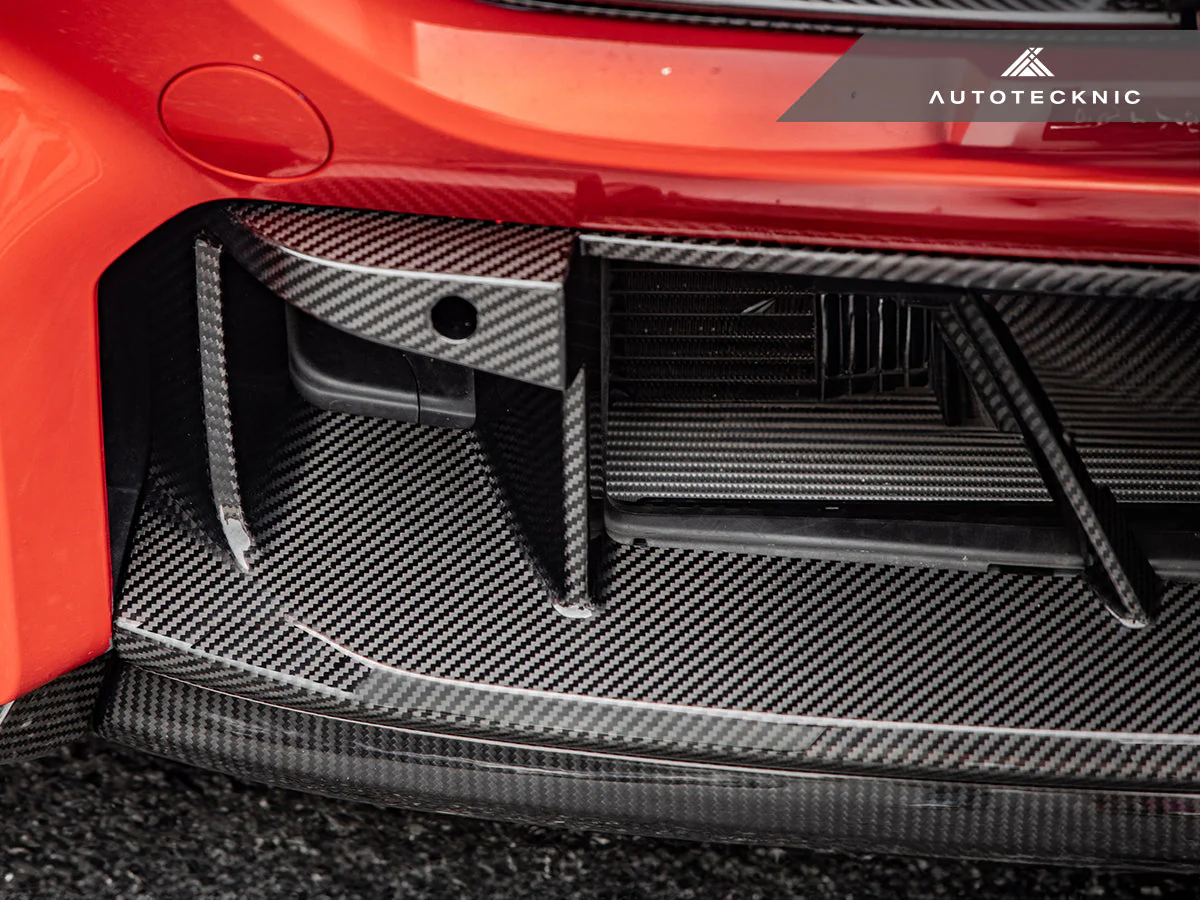 AutoTecknic Dry Carbon OEM-Spec Center Bumper Trim - G87 M2 - Image 2