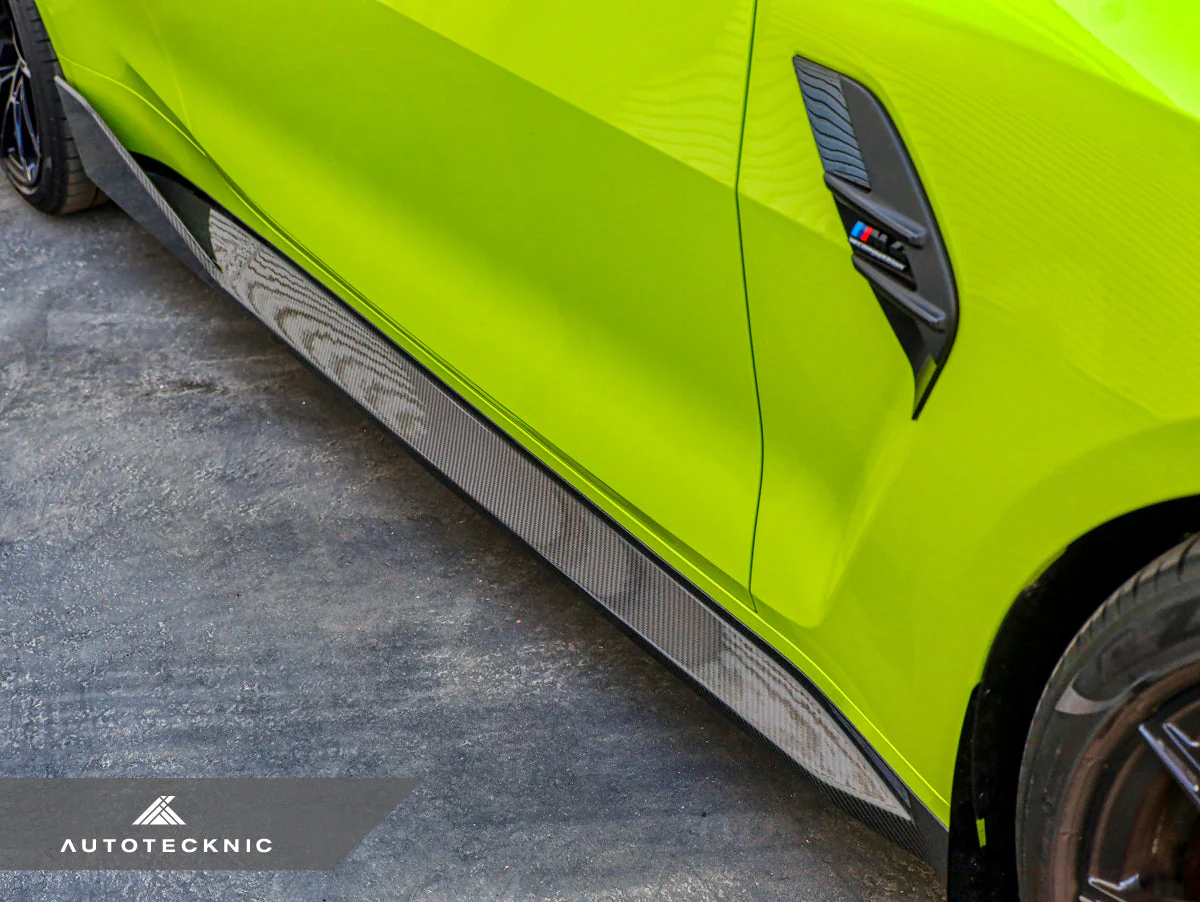 AutoTecknic Dry Carbon Performante Side Skirt - G82/ G83 M4 - Image 2
