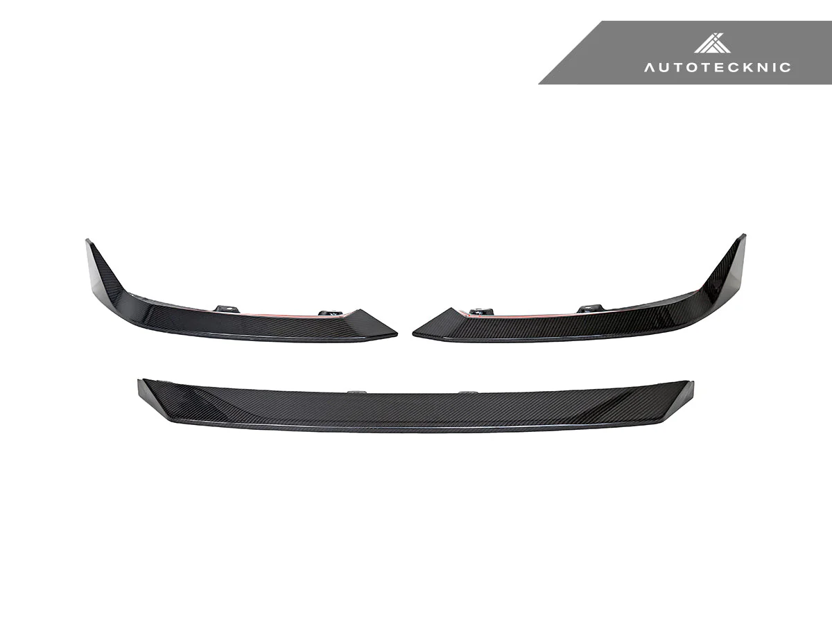 AutoTecknic Dry Carbon Podium Front Lip Set - G87 M2 - Image 6