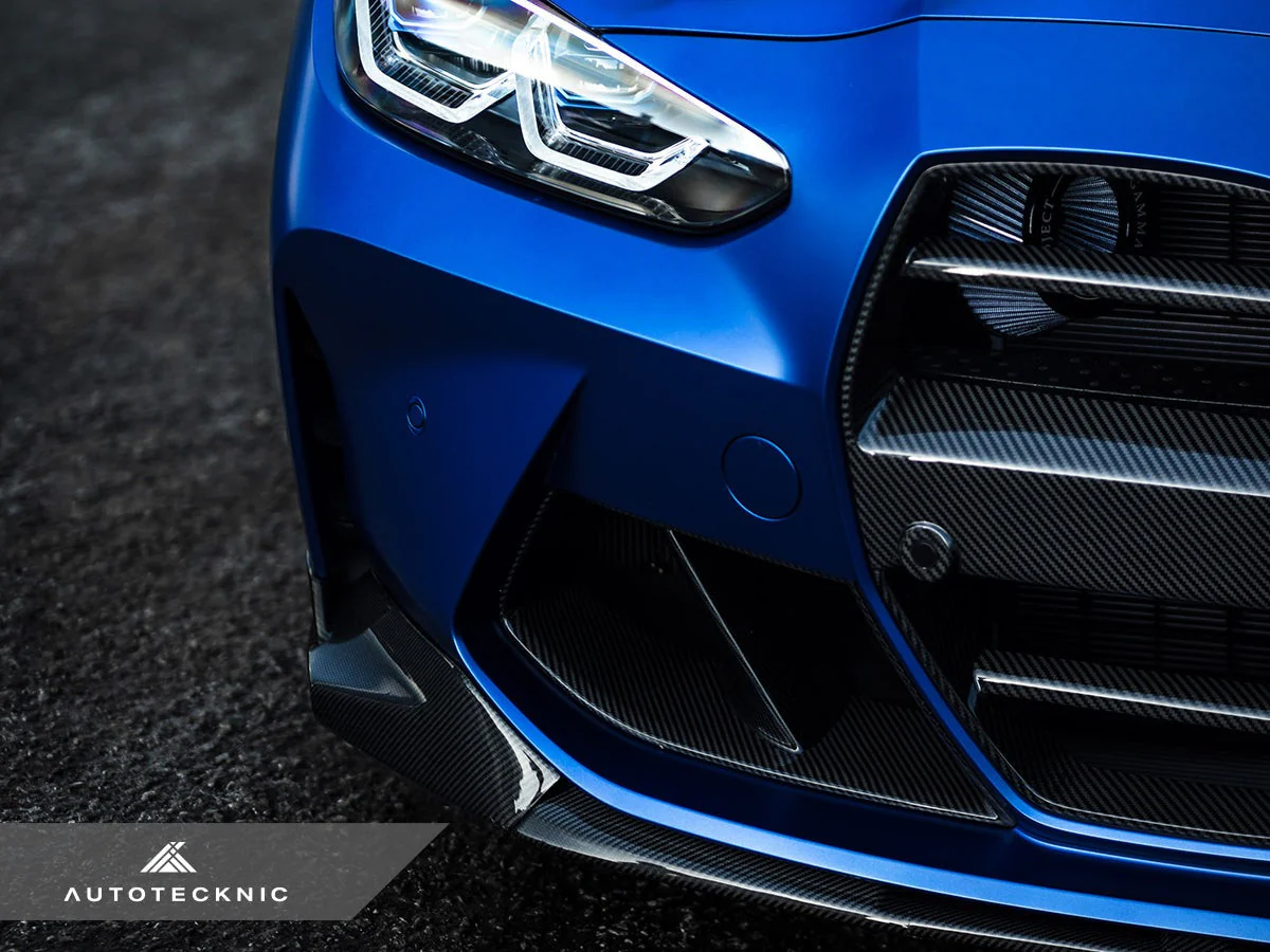 AutoTecknic Dry Carbon Podium V1 Front Grille Set - G80 M3 | G82/ G83 M4 - Image 12
