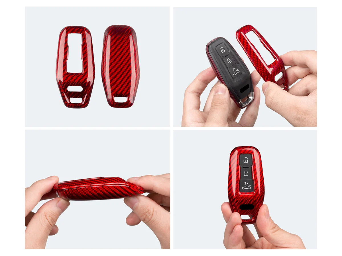 AutoTecknic Dry Carbon Remote Key Case - Audi A6 e-tron | Q4 e-tron | Q6L e-tron 2025-Up - Image 7