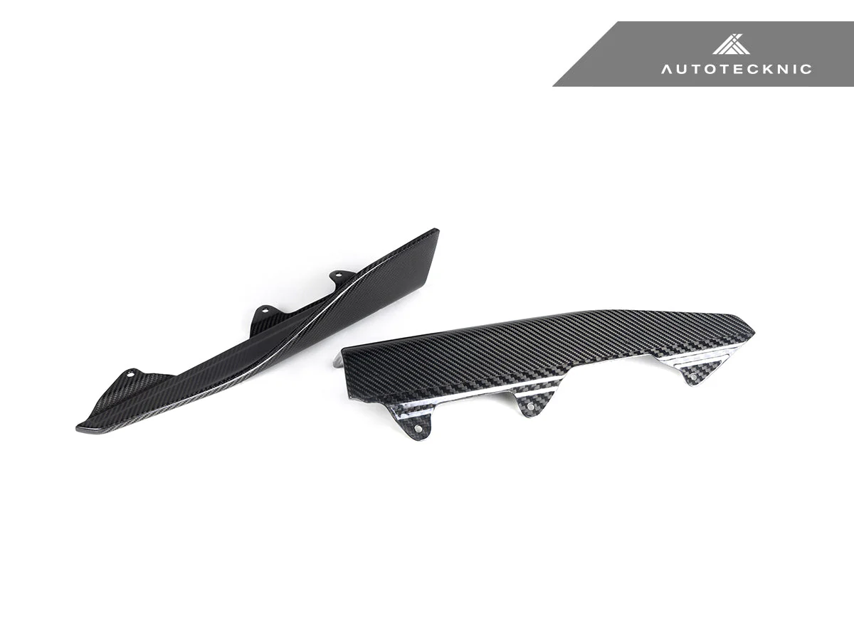 AutoTecknic Dry Carbon Side Skirt Winglet Set - F87 M2 - Image 2