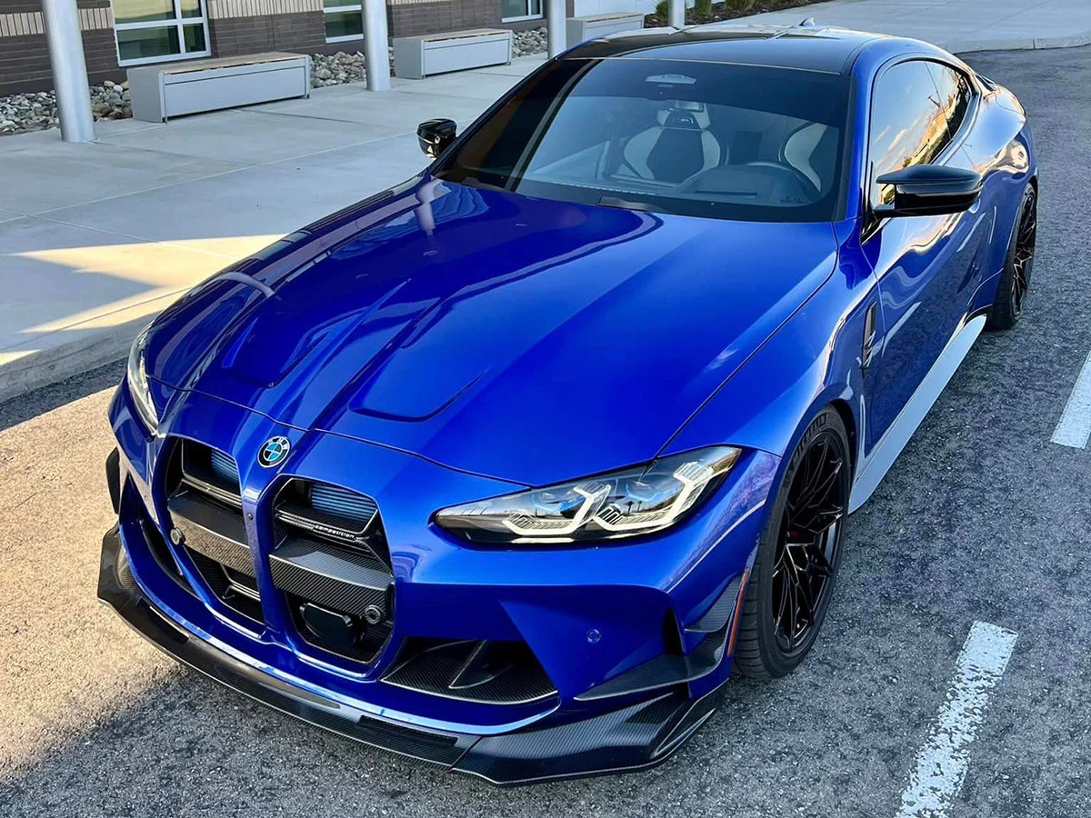 AutoTecknic Dry Carbon Versus Front Aero Lip - G80 M3 | G82/ G83 M4 - Image 2