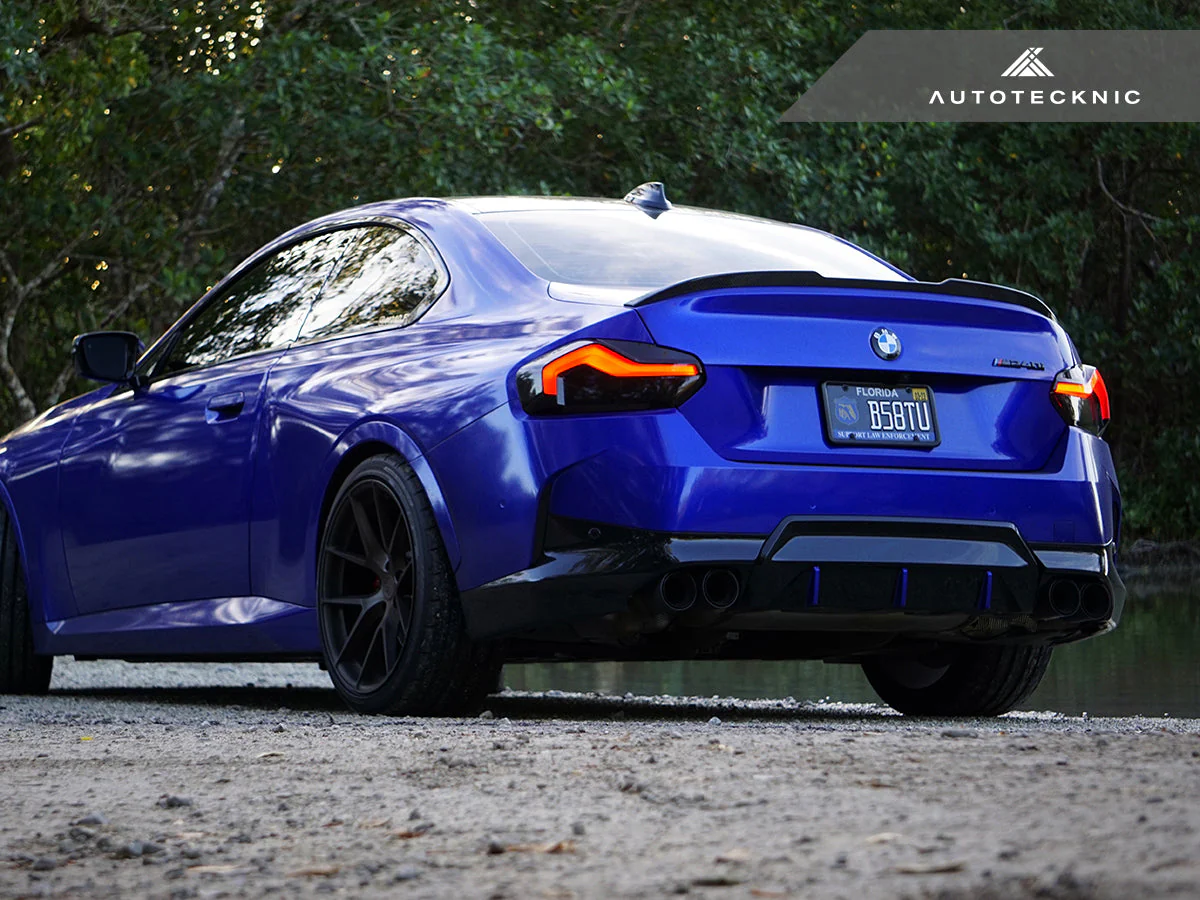 AutoTecknic Dry Carbon Versus Trunk Spoiler - G87 M2 - Image 2