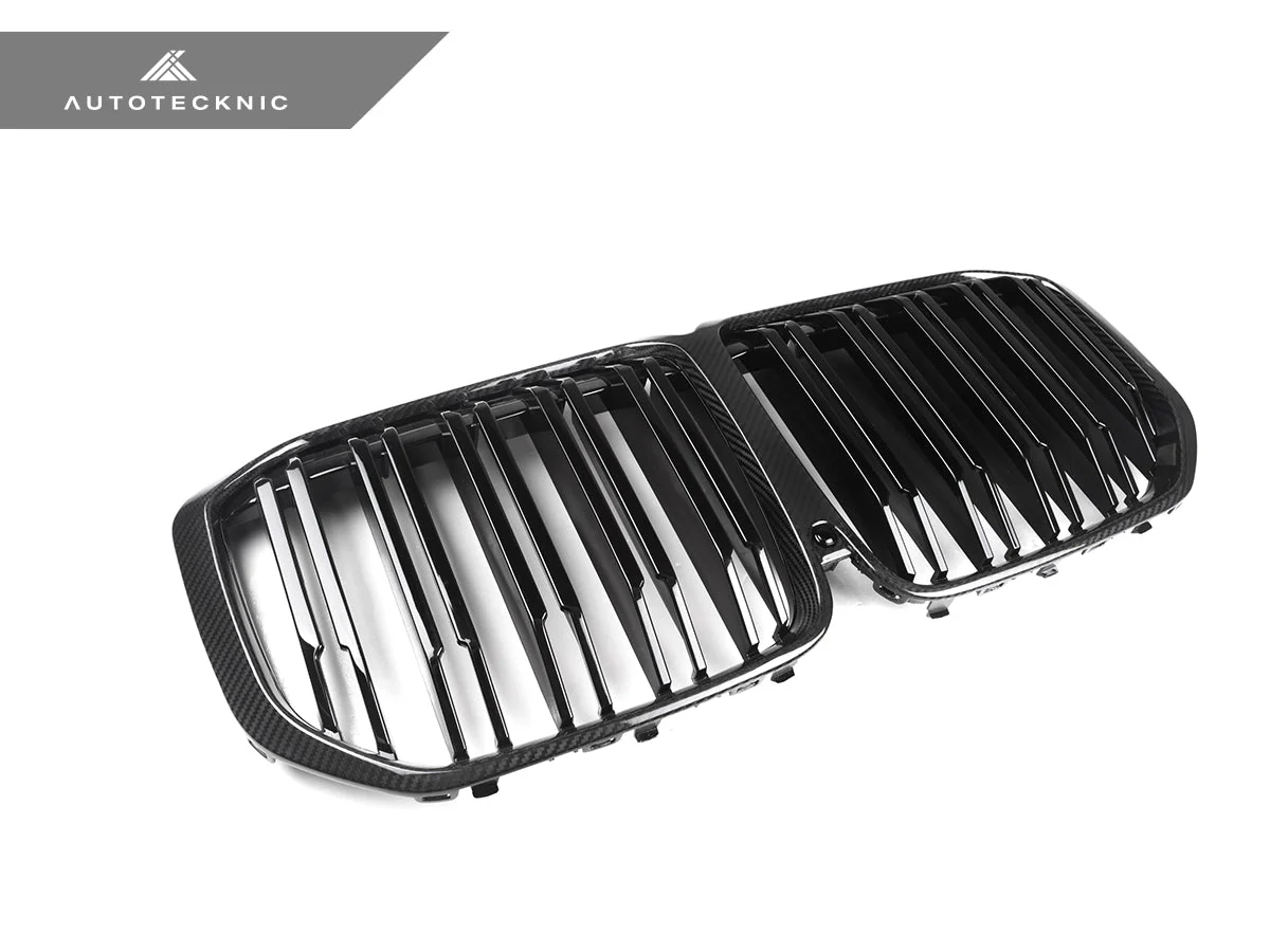 AutoTecknic Dual-Slats Dry Carbon Front Grille - G07 X7 Pre-LCI - Image 4