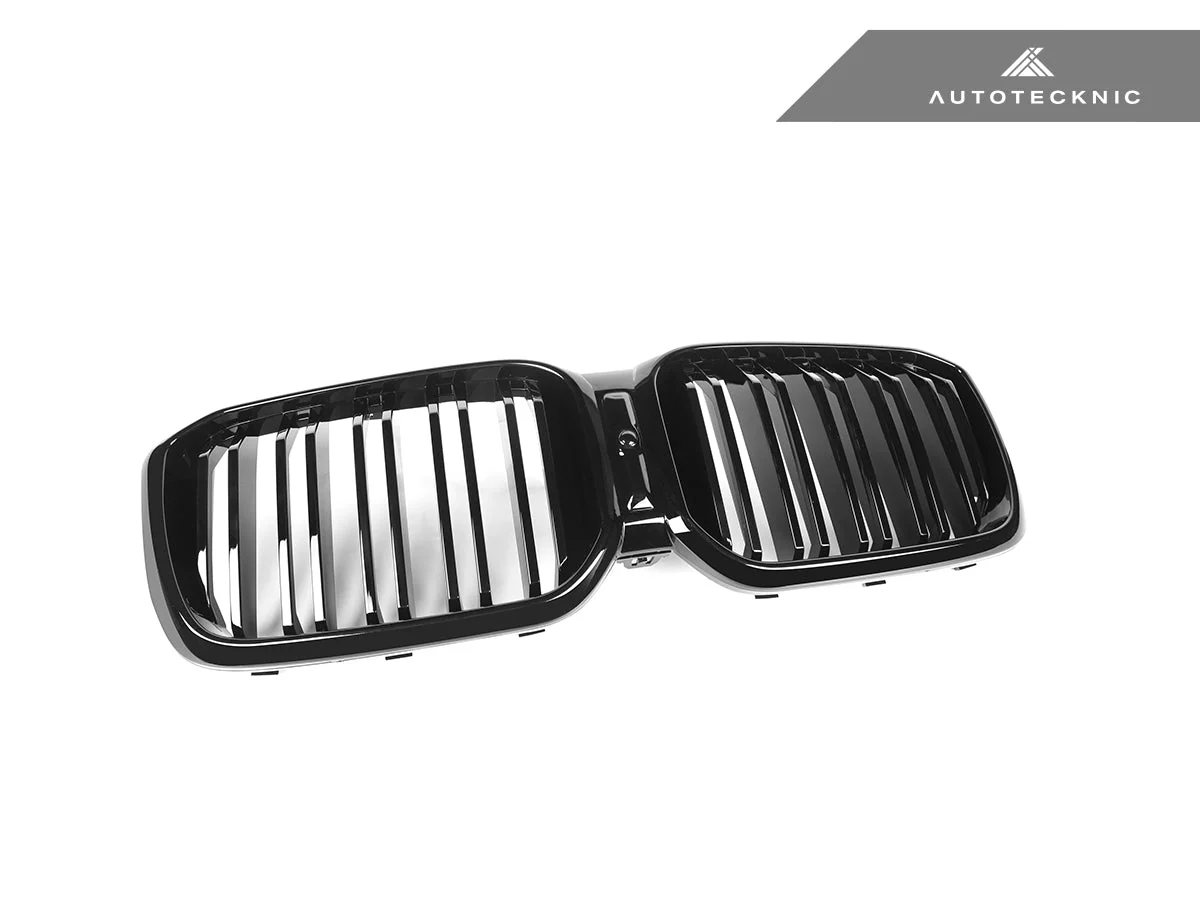 AutoTecknic Dual-Slats Gloss Black Front Grille - G01 X3 | G02 X4 LCI - Image 4