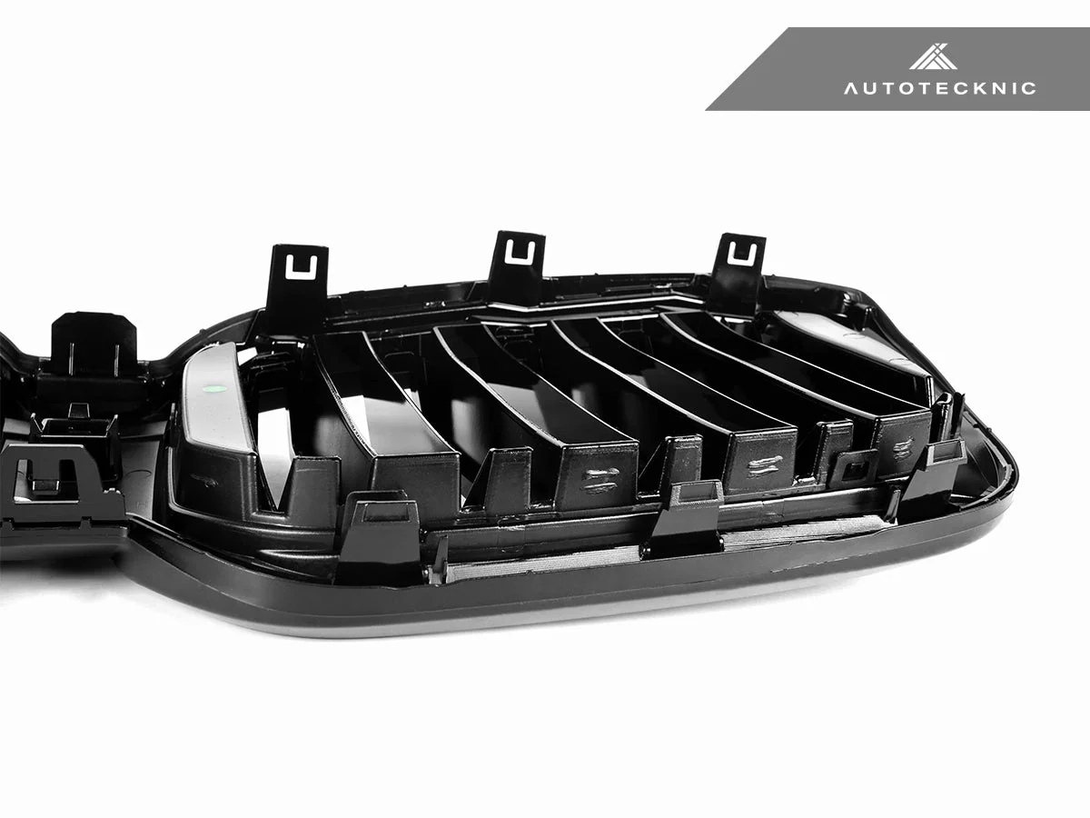 AutoTecknic Dual-Slats Gloss Black Front Grille - G01 X3 | G02 X4 LCI - Image 7