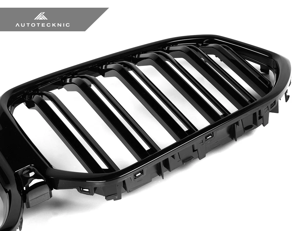 AutoTecknic Dual-Slats Gloss Black Front Grille - G06 X6 LCI - Image 5