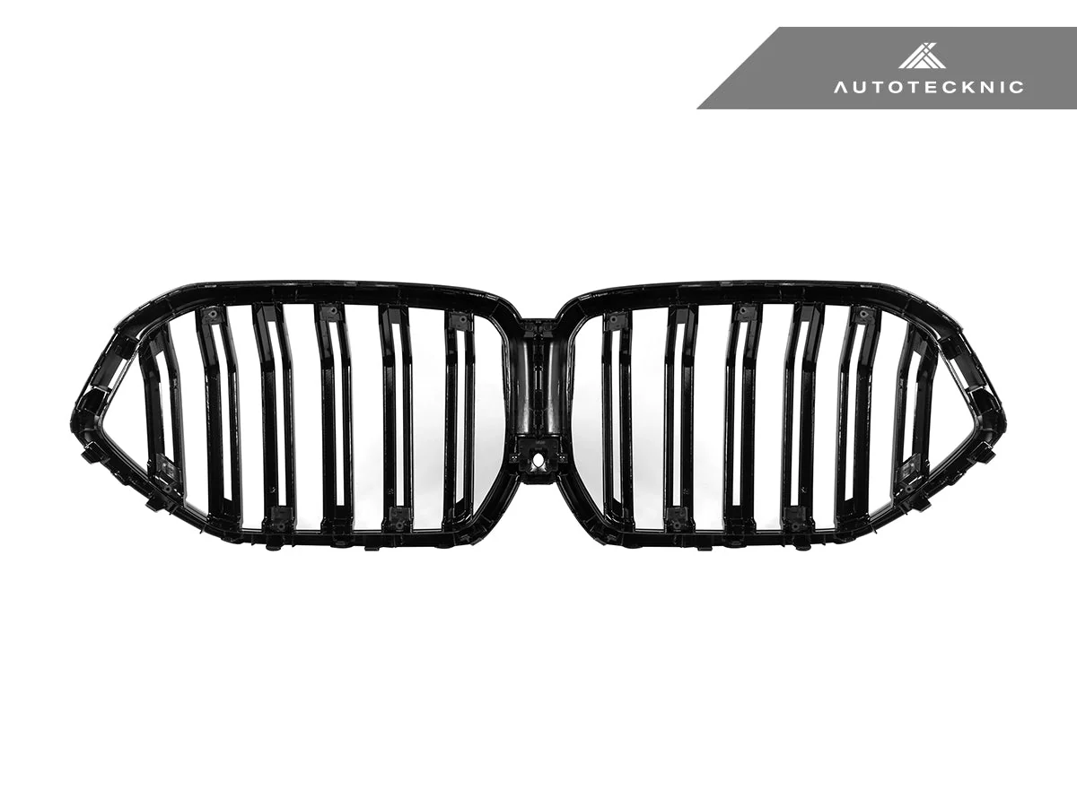 AutoTecknic Dual-Slats Gloss Black Front Grille - G06 X6 LCI - Image 8
