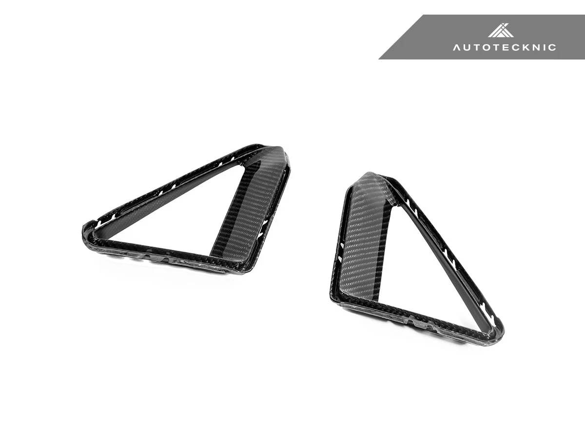 AutoTecknic Front Bumper Carbon Air Curtain Set - G90/ G99 M5 - Image 5