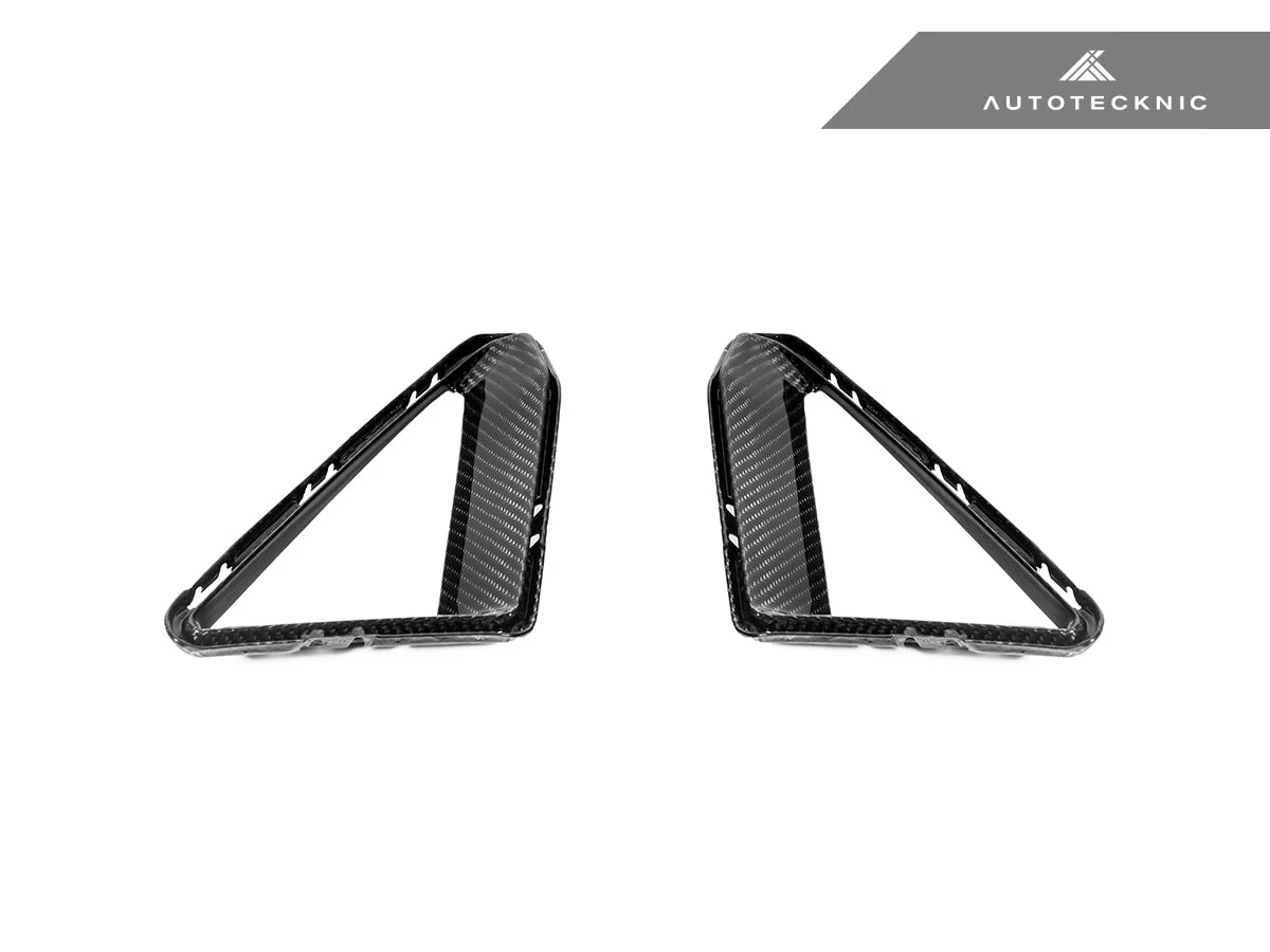 AutoTecknic Front Bumper Carbon Air Curtain Set - G90/ G99 M5 - Image 6