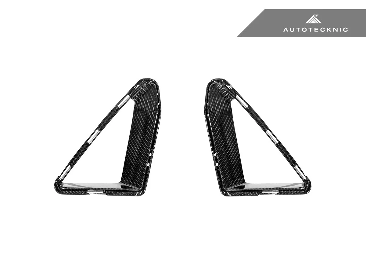 AutoTecknic Front Bumper Carbon Air Curtain Set - G90/ G99 M5 - Image 7