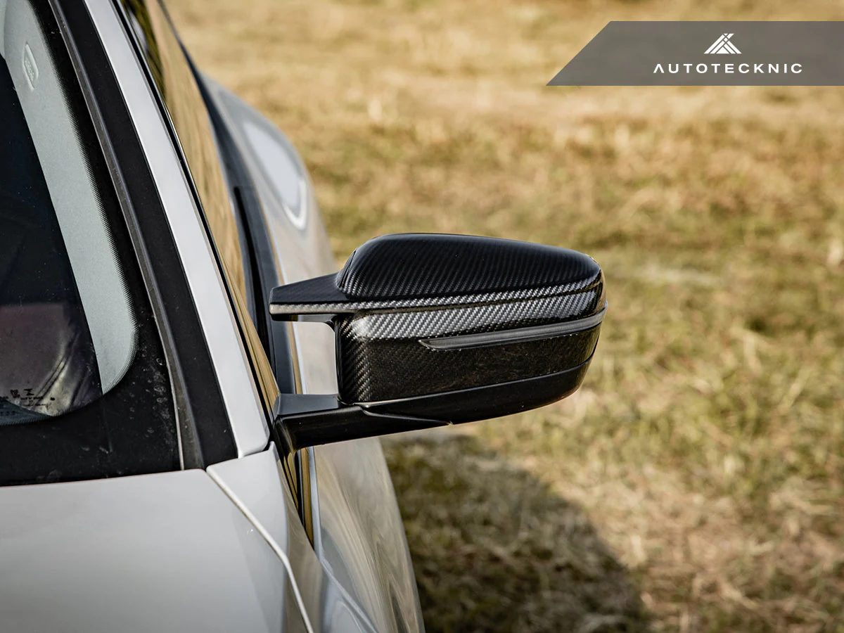 AutoTecknic G8X Style M-Inspired Version II Dry Carbon Mirror Covers - G30 5-Series - Image 2