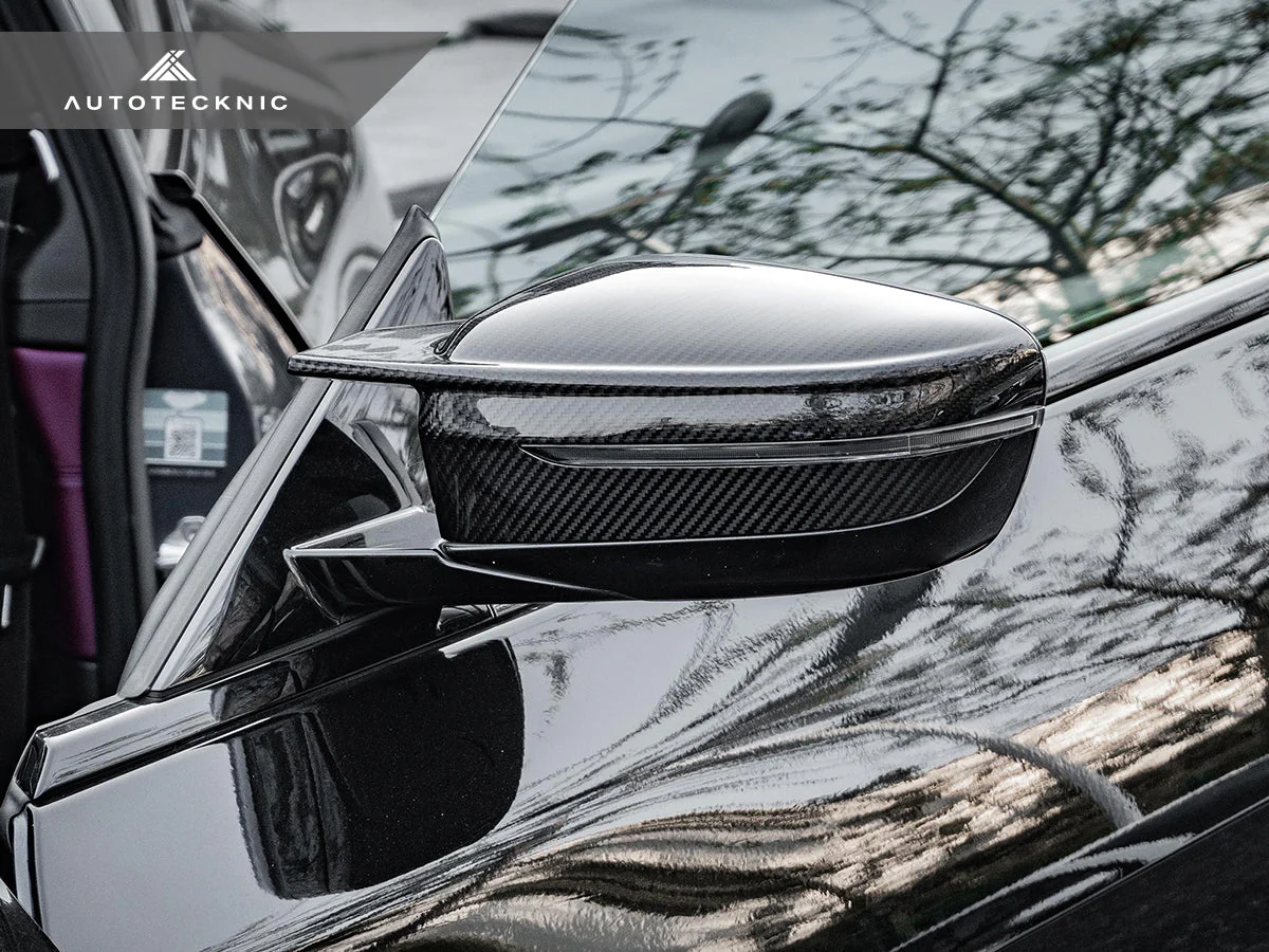 AutoTecknic G8X Style M-Inspired Version II Dry Carbon Mirror Covers - G30 5-Series - Image 7