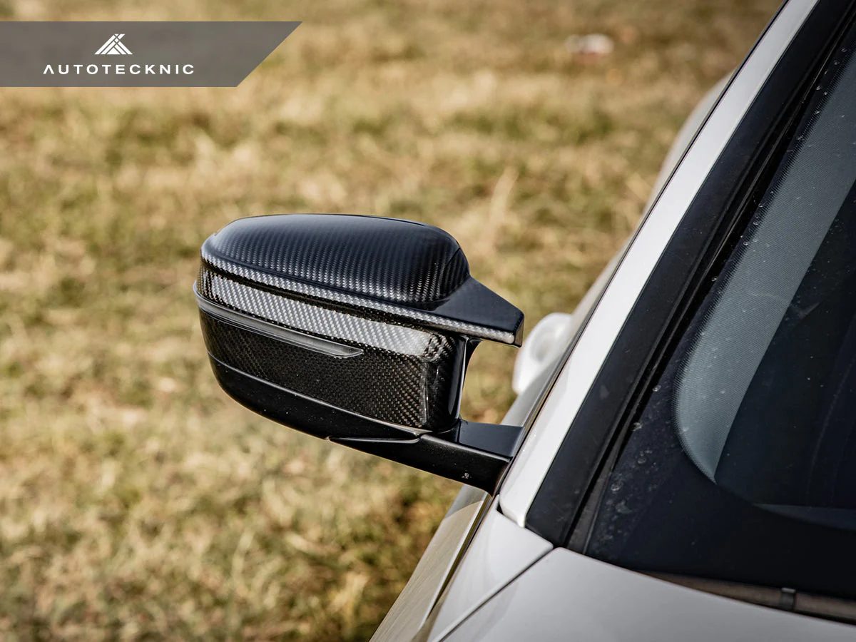 AutoTecknic G8X Style M-Inspired Version II Dry Carbon Mirror Covers - G42 2-Series - Image 2