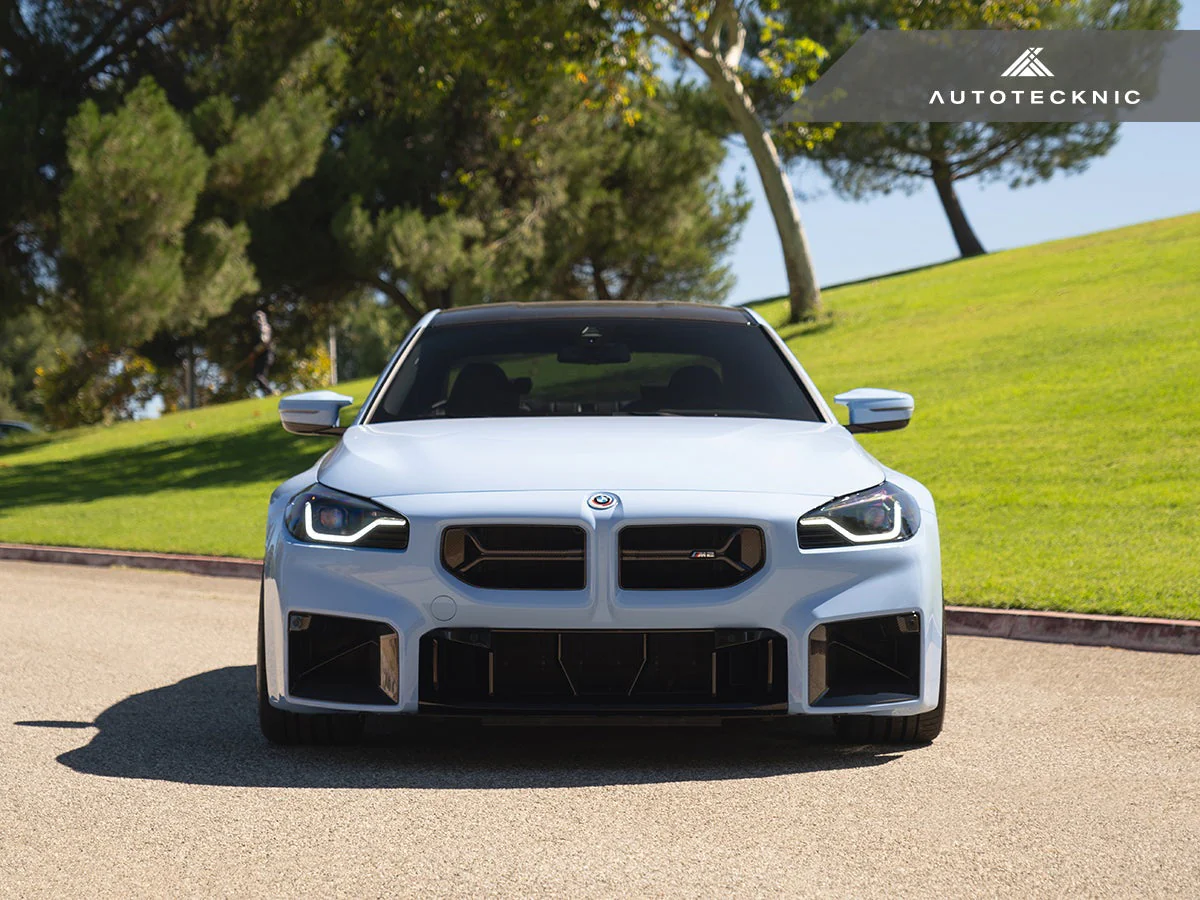 AutoTecknic Gloss Black Corsa Front Grille - G87 M2 - Image 2