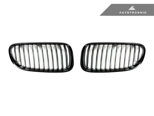 AutoTecknic Gloss Black Front Grille Set - E92 Coupe/ E93 Cabrio | 3-Series LCI