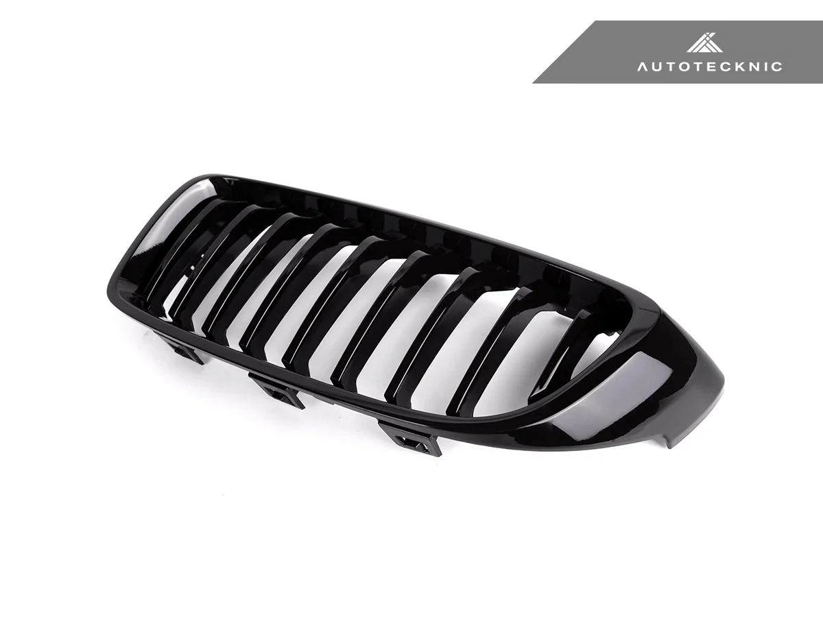 AutoTecknic Gloss Black Front Grille Set - F32/ F36 4-Series - Image 2