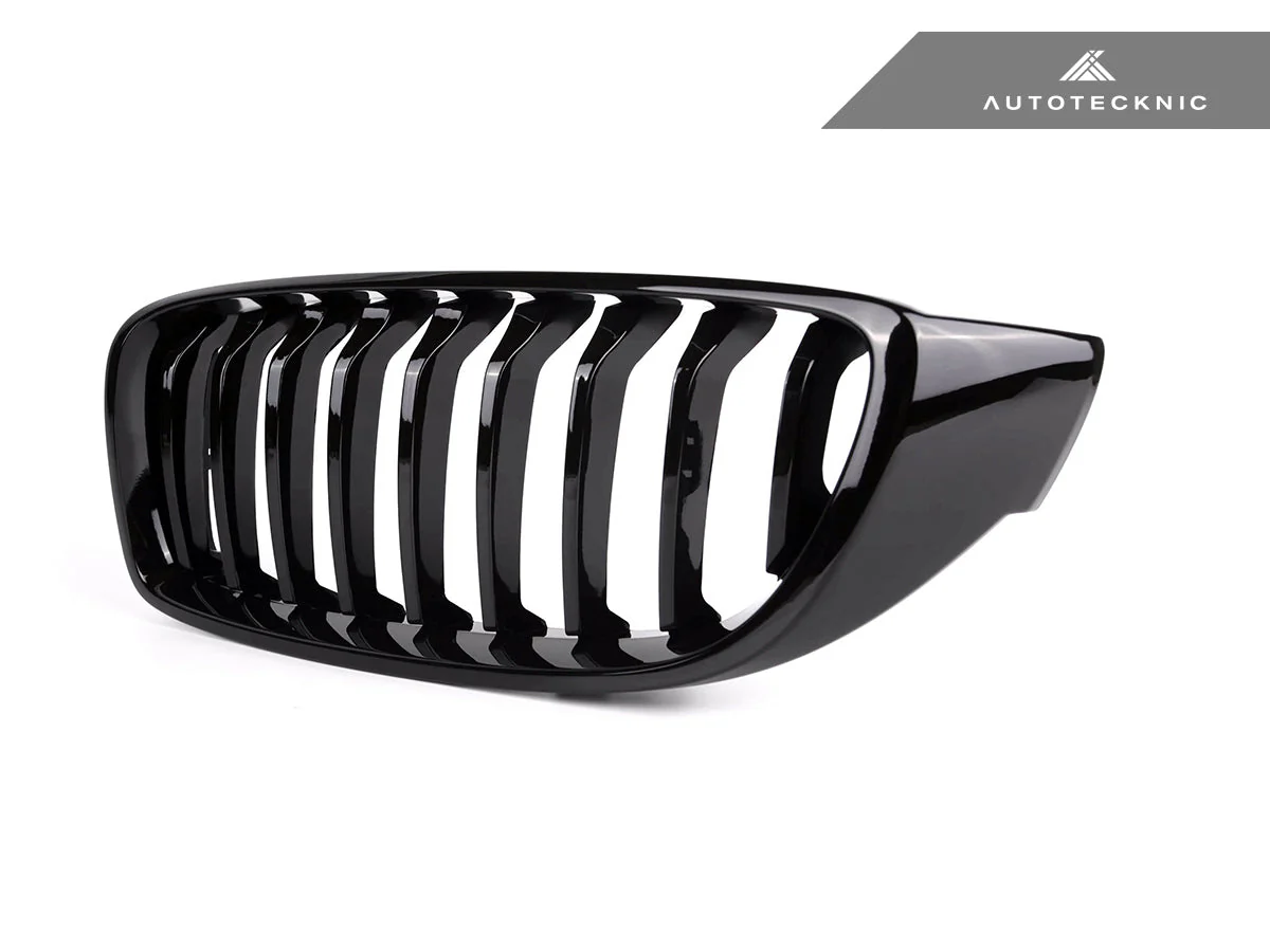 AutoTecknic Gloss Black Front Grille Set - F32/ F36 4-Series - Image 4