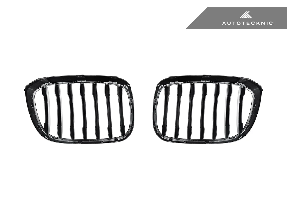 AutoTecknic Gloss Black Front Grille Set - G01 X3 | G02 X4 Pre-LCI - Image 10