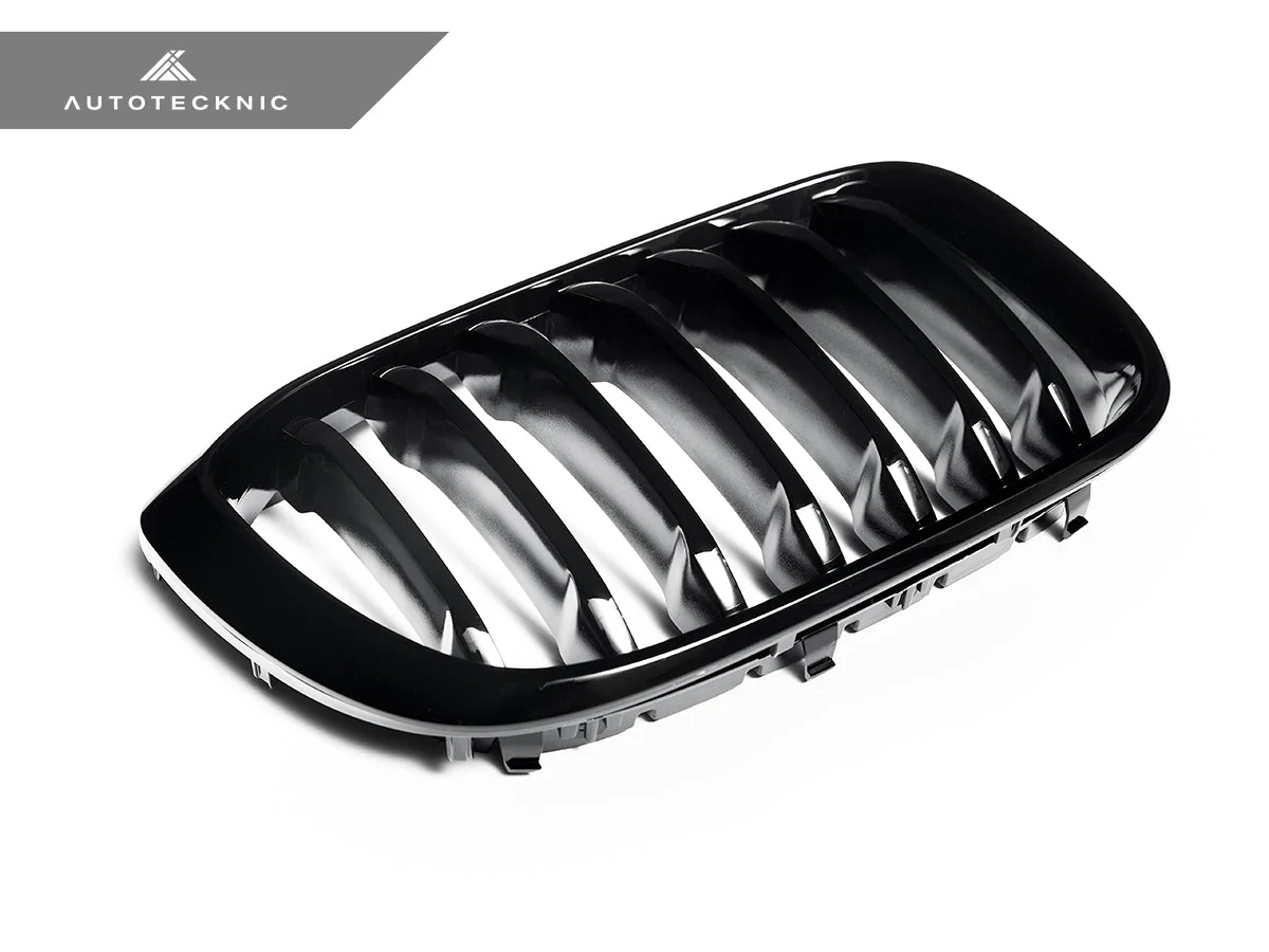 AutoTecknic Gloss Black Front Grille Set - G01 X3 | G02 X4 Pre-LCI - Image 5