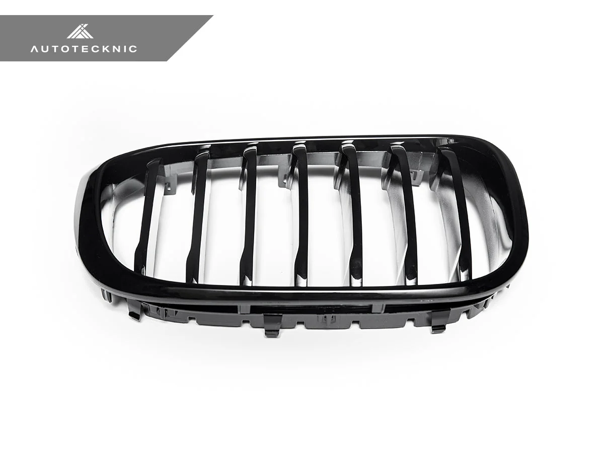 AutoTecknic Gloss Black Front Grille Set - G01 X3 | G02 X4 Pre-LCI - Image 7